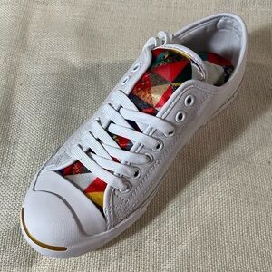 Converse Jack Purcell LP LS White Low Top NWOT Original box